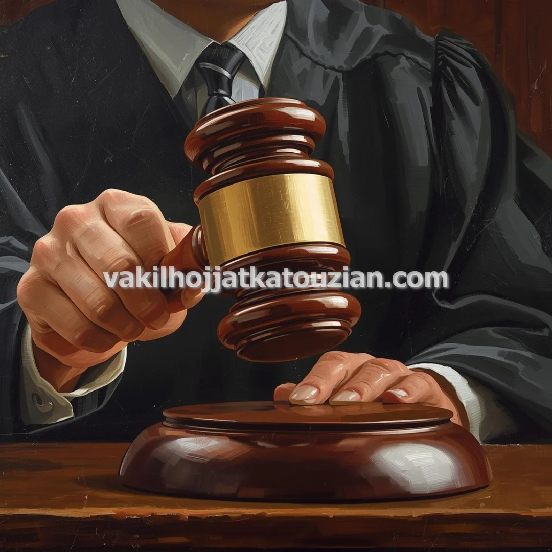 وکیل پایه یک دادگستری دعاوی اراضی و املاک قولنامه ای در تهران